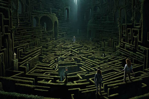 Прятки в лабиринте. Kids